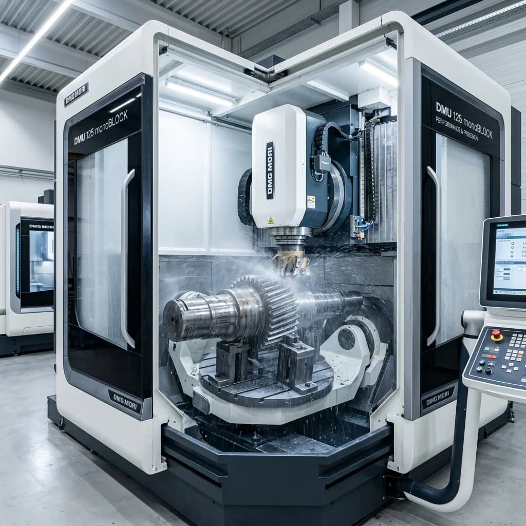Sri Sastha Engineering Advanced 5-Axis CNC VMC Shop Floor